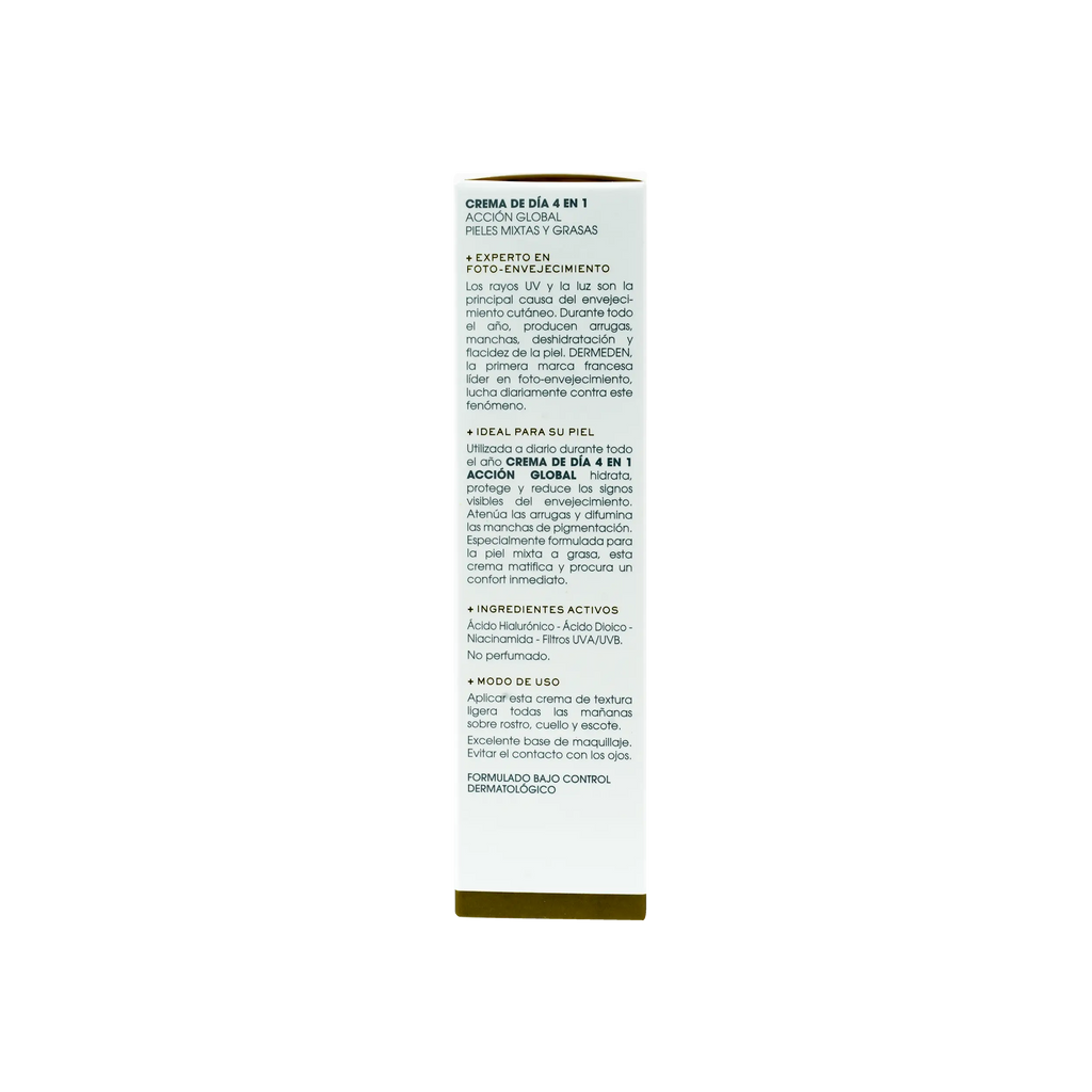 Derm Eden Day Protocole 4-in-1 Day Cream 50ml - Oily Skin