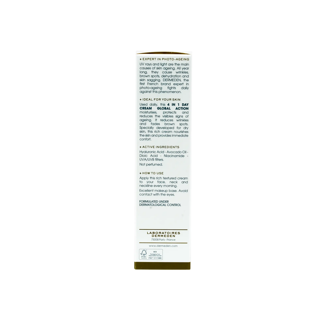 Derm Eden Day Protocole 4-in-1 Day Cream 50ml - Dry Skin