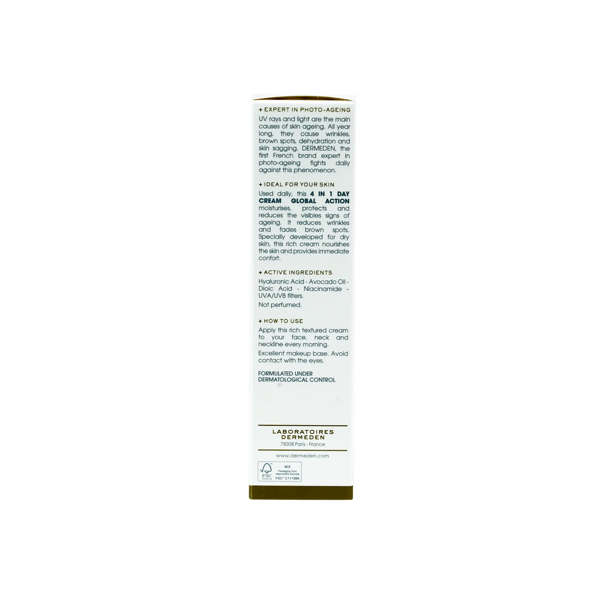 Derm Eden Day Protocole 4-in-1 Day Cream 50ml - Dry Skin
