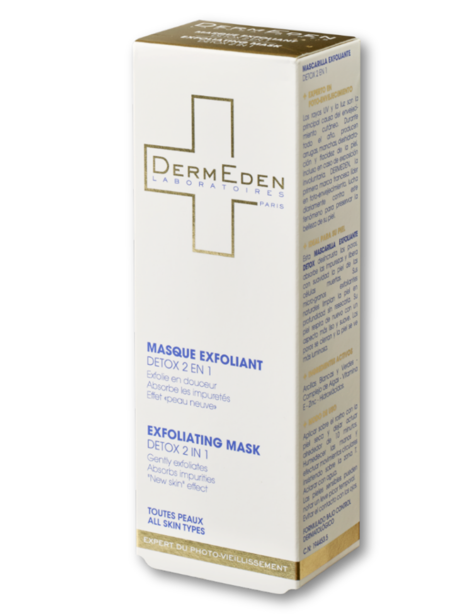 Derm Eden Exfoliating Mask Detox 2-in-1 50ml