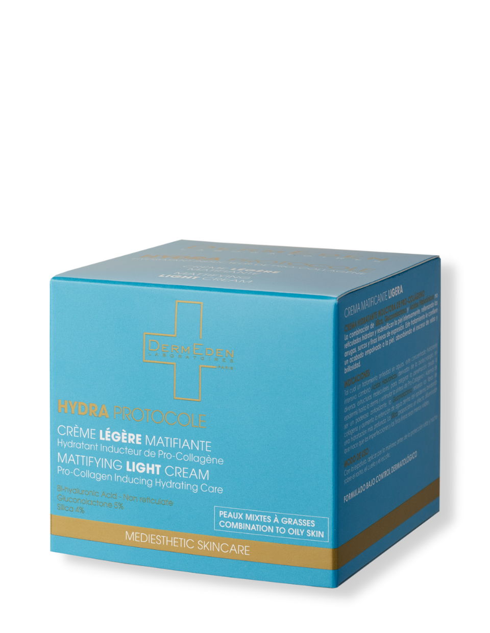 Derm Eden Hydra Protocole Mattifying Light Cream 50ml